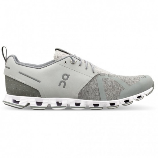 On Cloud Terry Running Shoes Silver Women