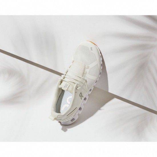 On Cloud Terry Running Shoes White Women