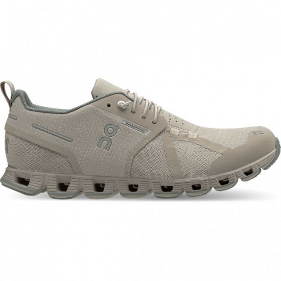 On Cloud Waterproof Running Shoes Desert/Lunar Women