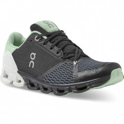 On Cloudflyer Running Shoes Black/White Women