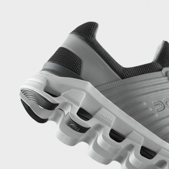 On Cloudswift Running Shoes Rock/Slate Men