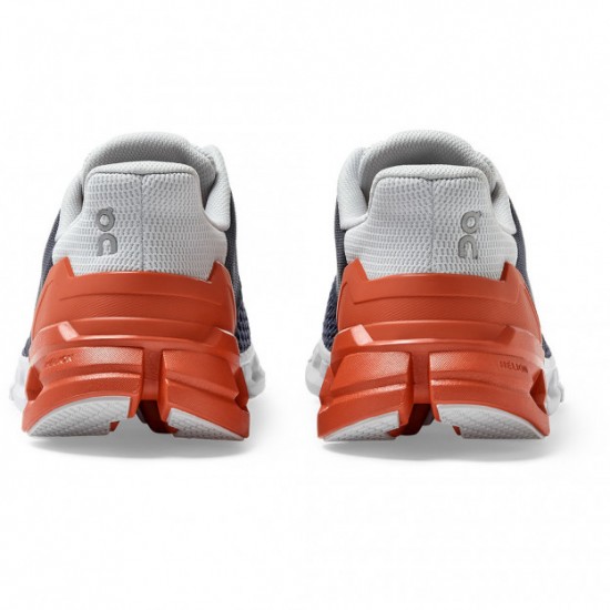 On Cloudflyer Running Shoes Midnight/Rust Men