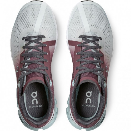 On Cloudflow Running Shoes Mulberry/Mineral Women