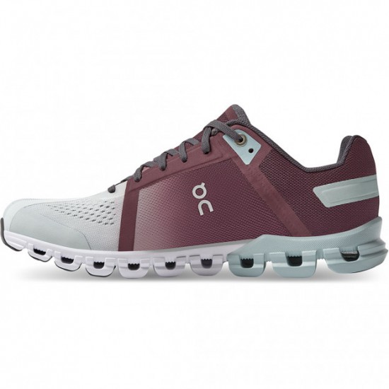 On Cloudflow Running Shoes Mulberry/Mineral Women