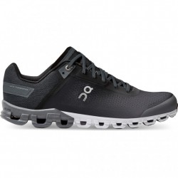 On Cloudflow Running Shoes Black/Asphalt Men