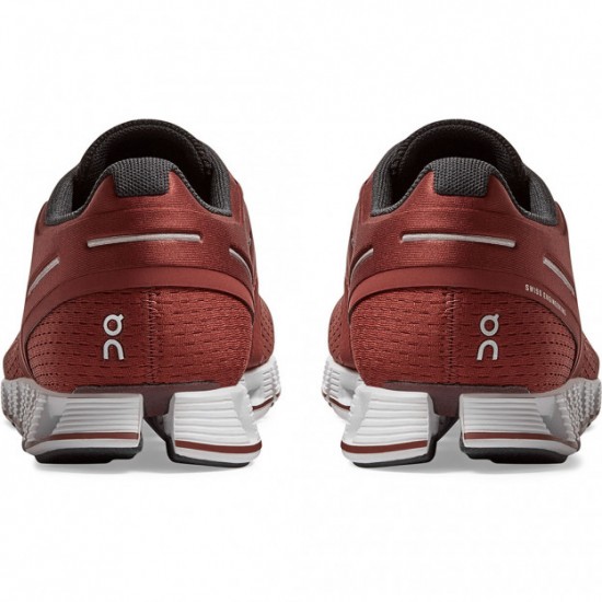 On Cloud Running Shoes Ruby/White Women