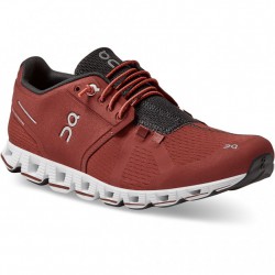 On Cloud Running Shoes Ruby/White Women