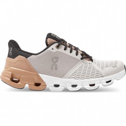 On Cloudflyer Running Shoes Glacier/Rosebrown Women