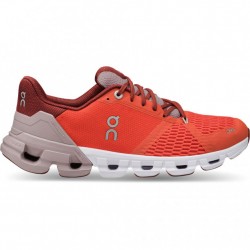 On Cloudflyer Running Shoes Flare/Quartz Women