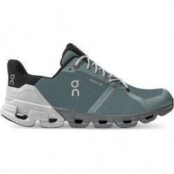 On Cloudflyer Waterproof Running Shoes Sea/Glacier Men