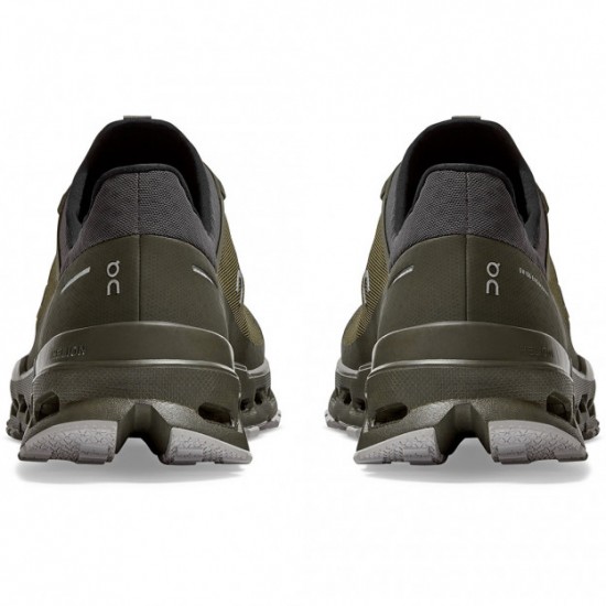 On Cloudultra Running Shoes Olive/Eclipse Men