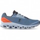 On Cloudstratus Running Shoes Lake/Flare Men