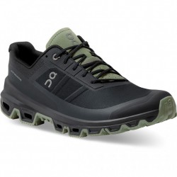 On Cloudventure Running Shoes Black/Reseda Men