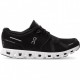 On Cloud 5 Running Shoes Black/White Women