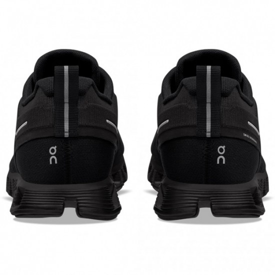 On Cloud 5 Waterproof Running Shoes All Black Women