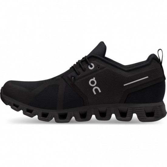 On Cloud 5 Waterproof Running Shoes All Black Women