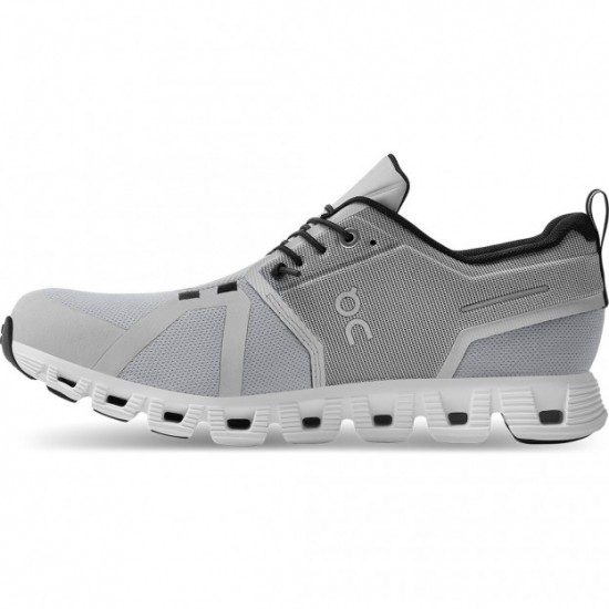On Cloud 5 Waterproof Running Shoes Glacier/White Women