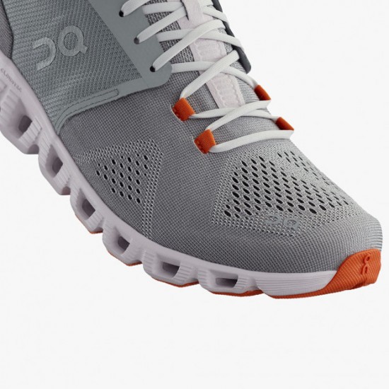 On Cloud X Running Shoes Alloy/Lily Women