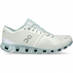 On Cloud X Running Shoes Aloe/Surf Women