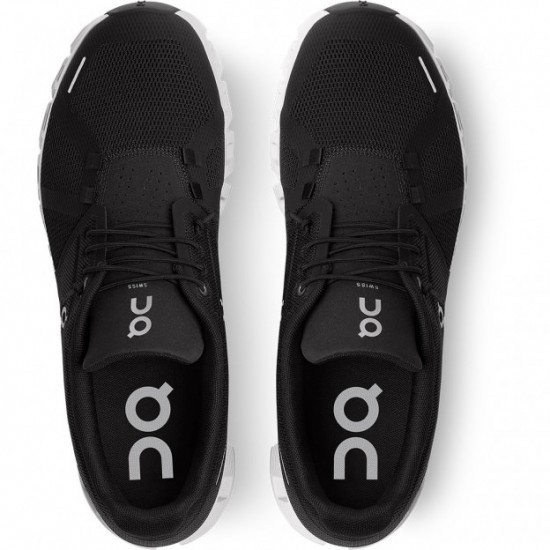 On Cloud 5 Running Shoes Black/White Men