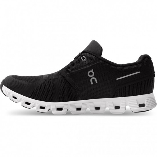 On Cloud 5 Running Shoes Black/White Men