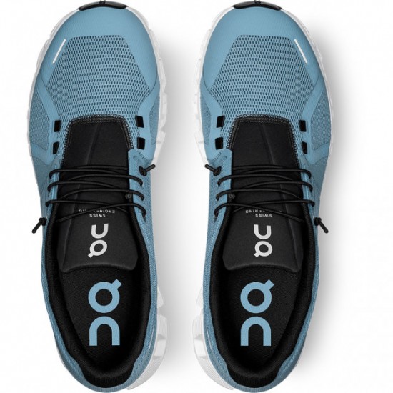 On Cloud 5 Running Shoes Niagara/Black Men