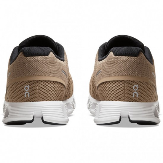 On Cloud 5 Running Shoes Chai/Magnet Men