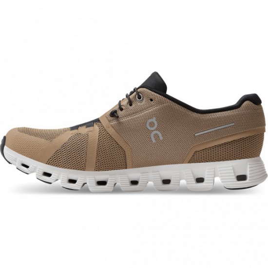 On Cloud 5 Running Shoes Chai/Magnet Men