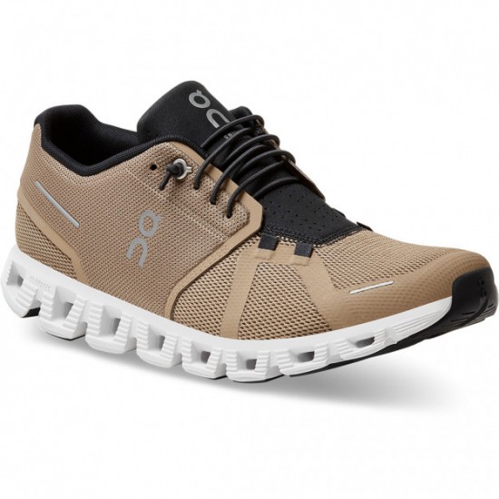 On Cloud 5 Running Shoes Chai/Magnet Men