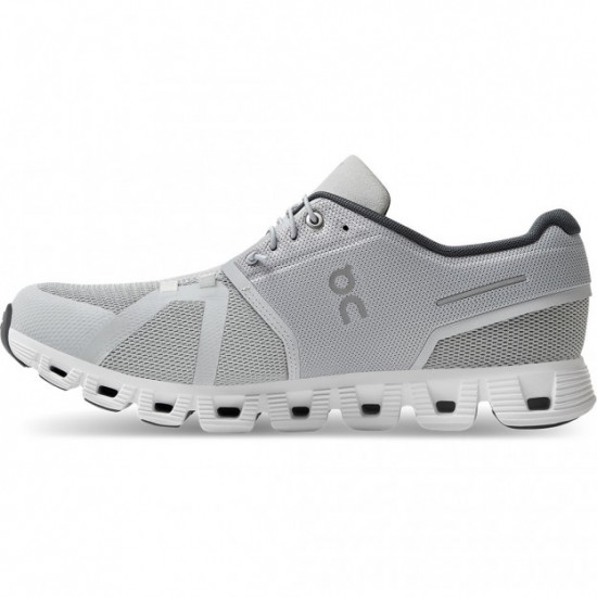 On Cloud 5 Running Shoes Glacier/White Men