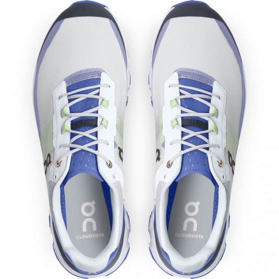 On Cloudvista Running Shoes Frost/Ink Men