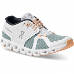 On Cloud 5 Push Running Shoes White/Cobble Women