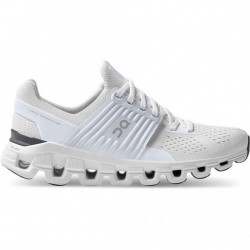 On Cloudswift PAD Running Shoes All White Women