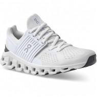 On Cloudswift PAD Running Shoes All White Women