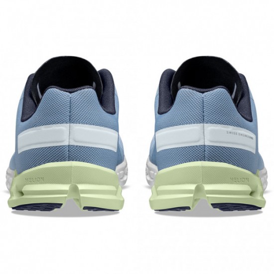 On Cloudflow Running Shoes Niagara/Meadow Women