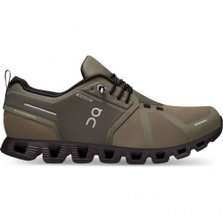 On Cloud 5 Waterproof Running Shoes Olive/Black Men