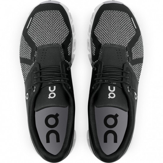 On Cloud 5 Combo Running Shoes Black/Alloy Men