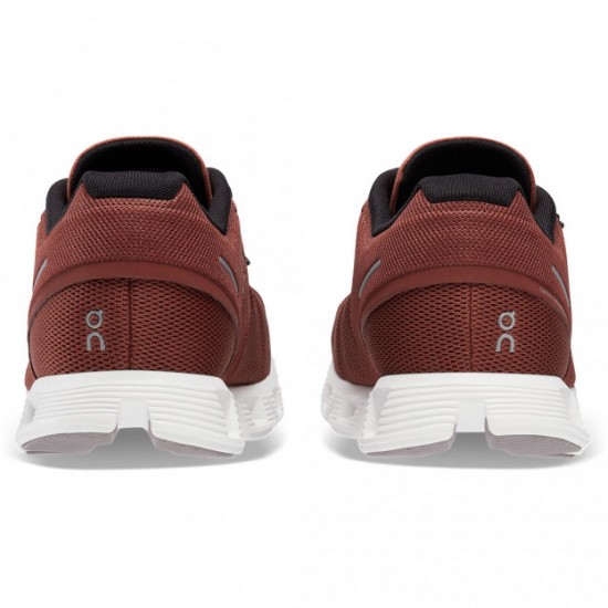 On Cloud 5 Running Shoes Ruby/Rust Men