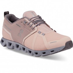 On Cloud 5 Waterproof Running Shoes Rose/Fossil Women