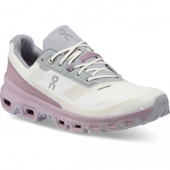 On Cloudventure Waterproof Running Shoes Ice/Heron Women