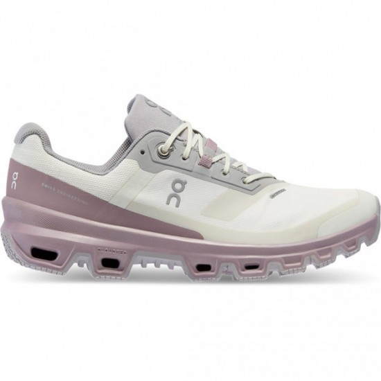 On Cloudventure Waterproof Running Shoes Ice/Heron Women